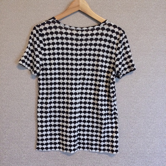 S Ann Taylor Linen Tee - Picture 6 of 8